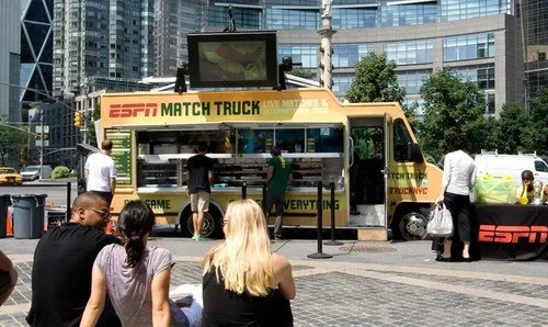 FIFA World Cup, match truck