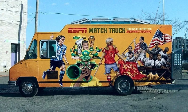 FIFA World Cup, match truck